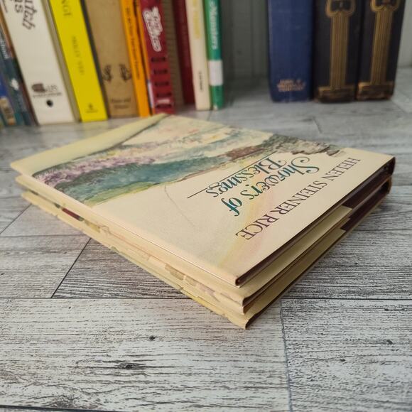 HELEN STEINER RICE Lot of 2 Hardcover Poem Books SHOWERS OF BLESSINGS / SPRING - Picture 12 of 14